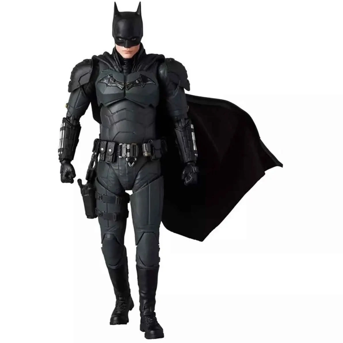 اکشن فیگور بتمن شخصیت رابرت پتینسون 2022 برند مافکس مدل Batman Robert Pattinson Mafex