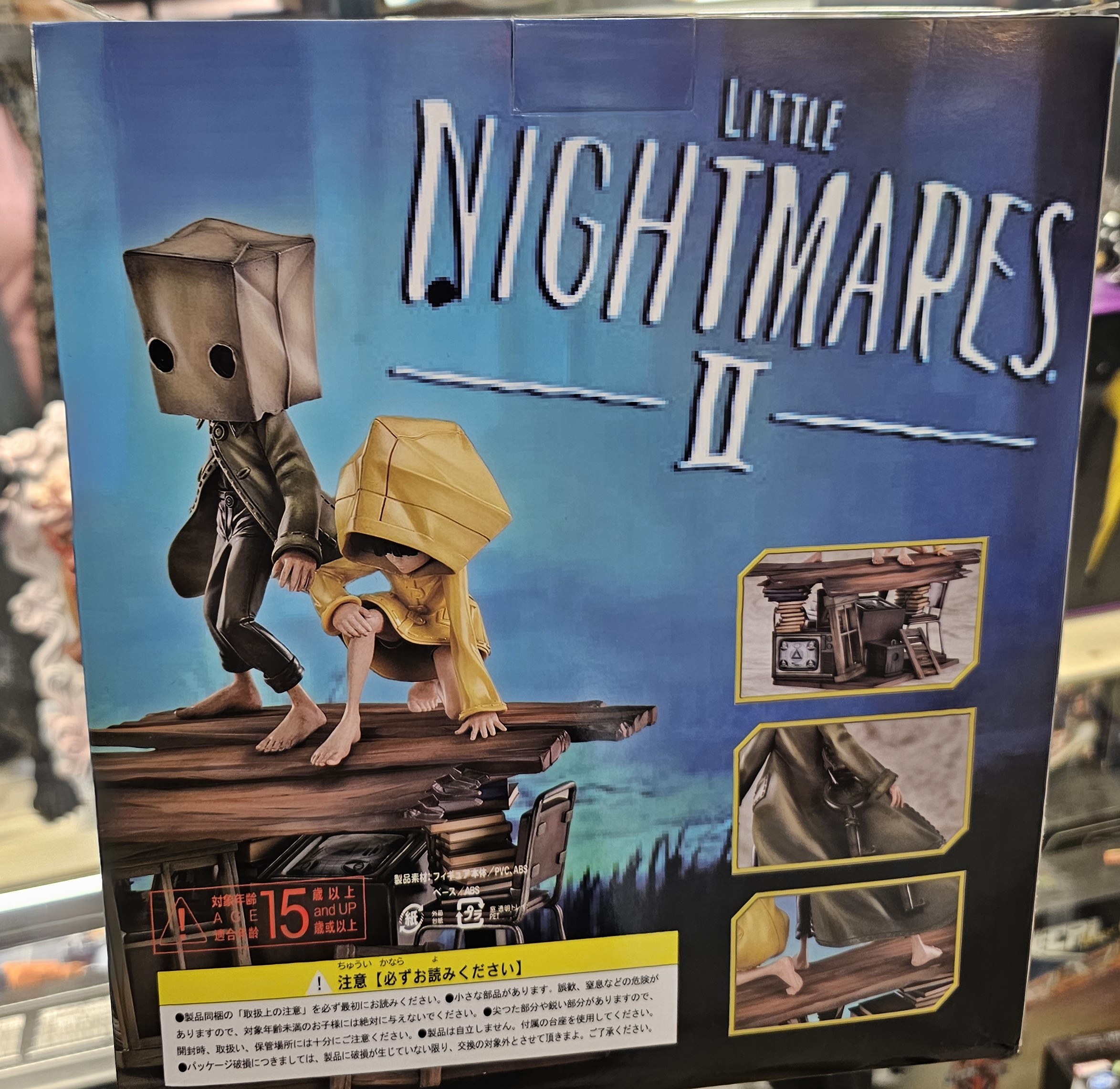 فیگور بازی نایتمرز لیتل نایتمرز 20 سانت مدل Little Nightmares 2