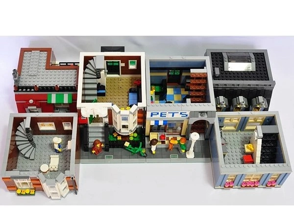 لگو ساختمان فروشگاه حیوانات 2032 قطعه مدل Creator Expert Pet Shop 2099