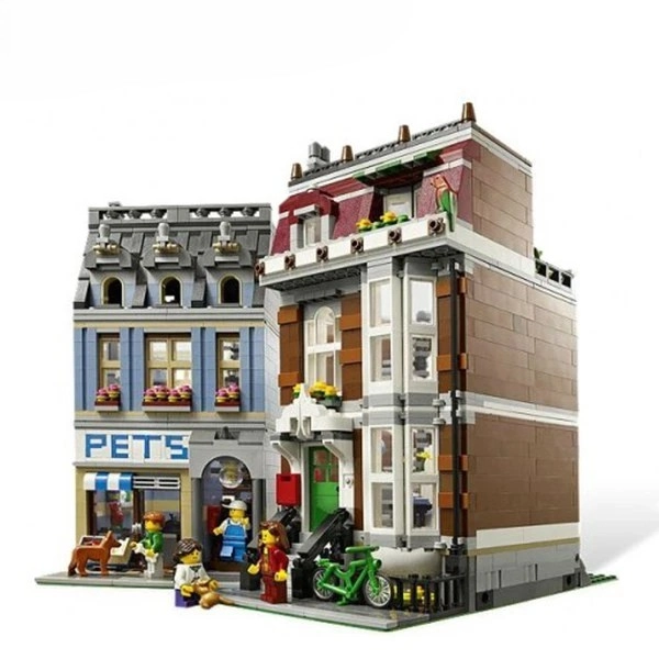 لگو ساختمان فروشگاه حیوانات 2032 قطعه مدل Creator Expert Pet Shop 2099