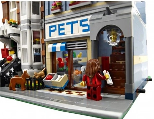 لگو ساختمان فروشگاه حیوانات 2032 قطعه مدل Creator Expert Pet Shop 2099