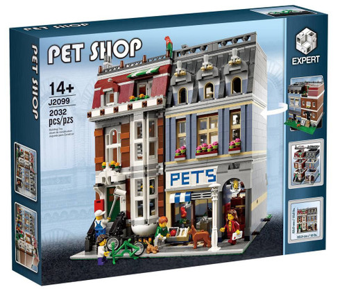 لگو ساختمان فروشگاه حیوانات 2032 قطعه مدل Creator Expert Pet Shop 2099