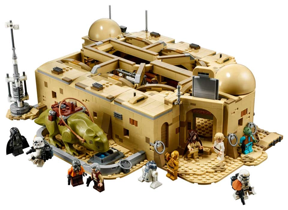لگو جنگ ستارگان شهر کانتینا 3187 قطعه مدل Star Wars Mos Eisley Cantina1960