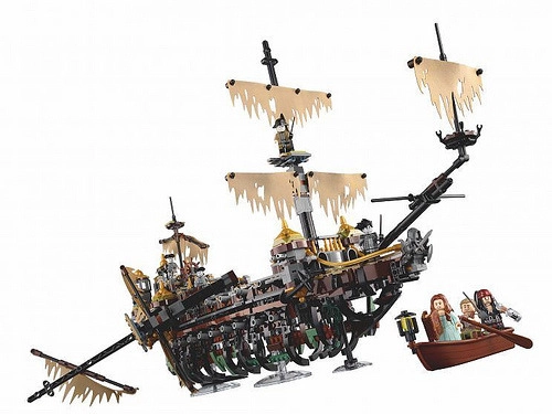 لگو کشتی دزدان دریایی کارائیب غرق شده 2294 قطعه مدل Pirates Of The Cramarye 2042