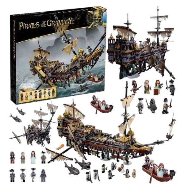 لگو کشتی دزدان دریایی کارائیب غرق شده 2294 قطعه مدل Pirates Of The Cramarye 2042