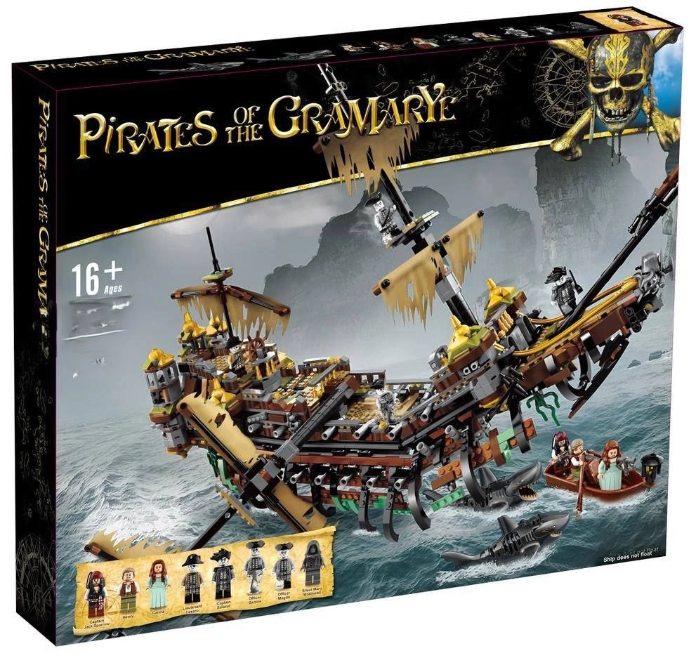 لگو کشتی دزدان دریایی کارائیب غرق شده 2294 قطعه مدل Pirates Of The Cramarye 2042