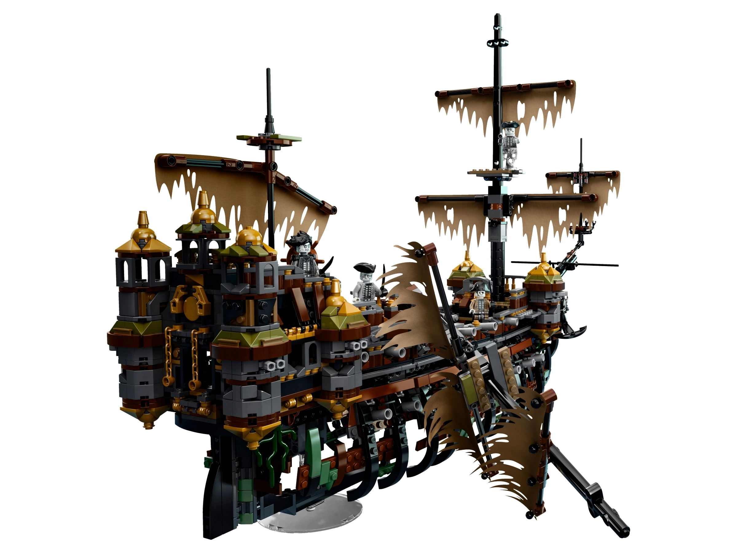 لگو کشتی دزدان دریایی کارائیب غرق شده 2294 قطعه مدل Pirates Of The Cramarye 2042