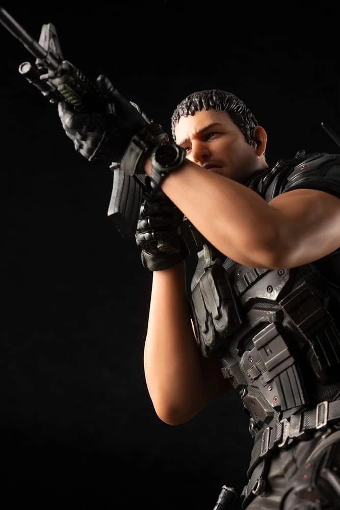 فیگور کریس ردفیلد بازی رزیدنت اویل 30 سانتی برند کاتابوکیا مدل Chris Redfield Resident Evil Kotobukiya