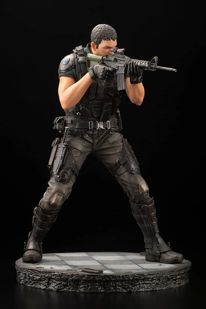 فیگور کریس ردفیلد بازی رزیدنت اویل 30 سانتی برند کاتابوکیا مدل Chris Redfield Resident Evil Kotobukiya