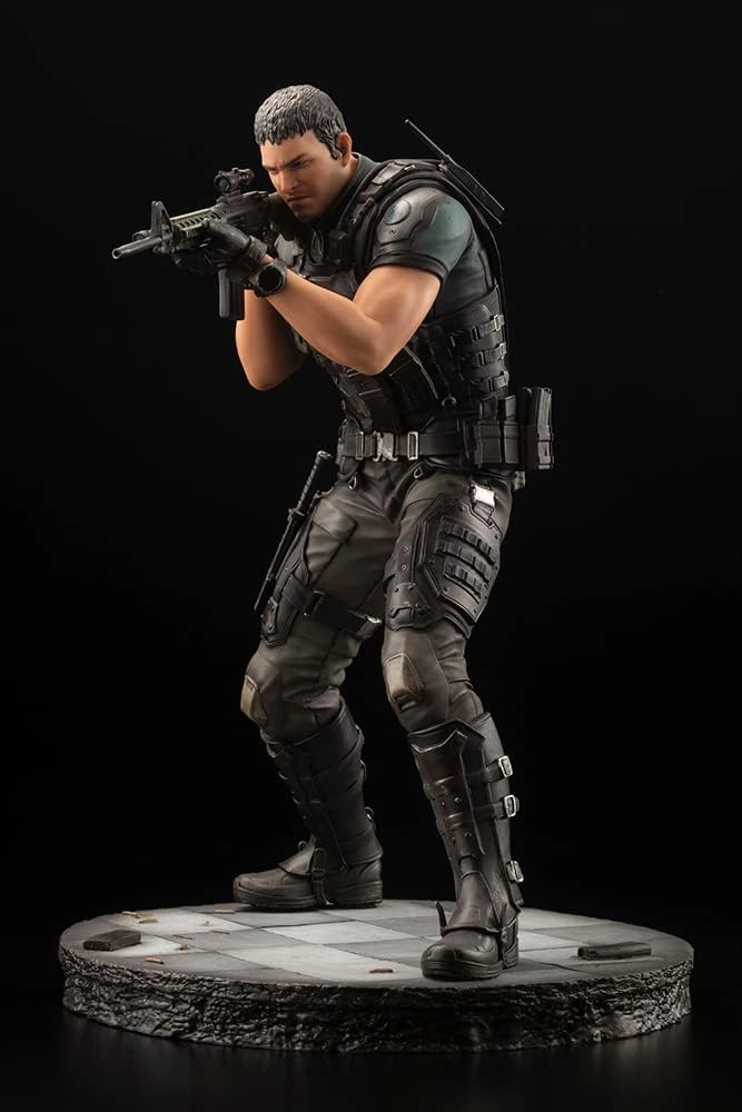 فیگور کریس ردفیلد بازی رزیدنت اویل 30 سانتی برند کاتابوکیا مدل Chris Redfield Resident Evil Kotobukiya