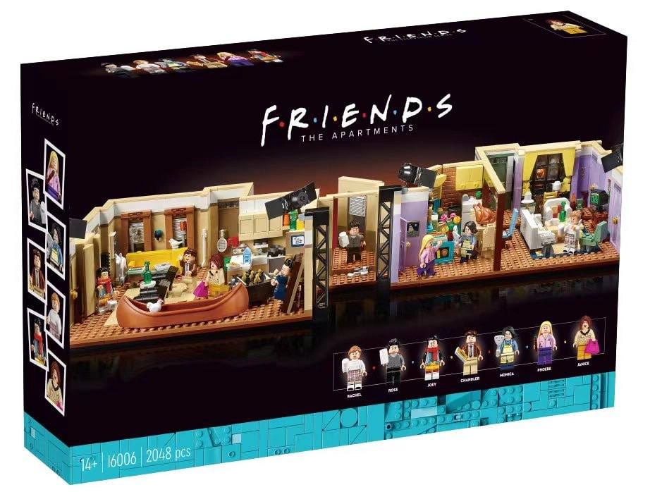 لگو آپارتمان فرندز 2048 قطعه مدل The Apartments Friends 6006