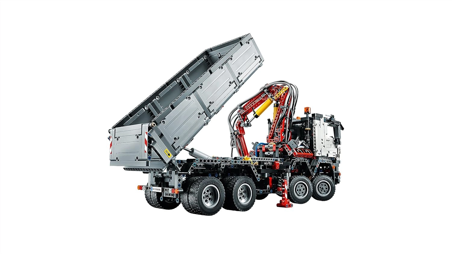 لگو کامیون و جرثقیل بنز اکتروس کنترلی 2793 قطعه مدل Mercedes-Benz Arocs Technic 4015