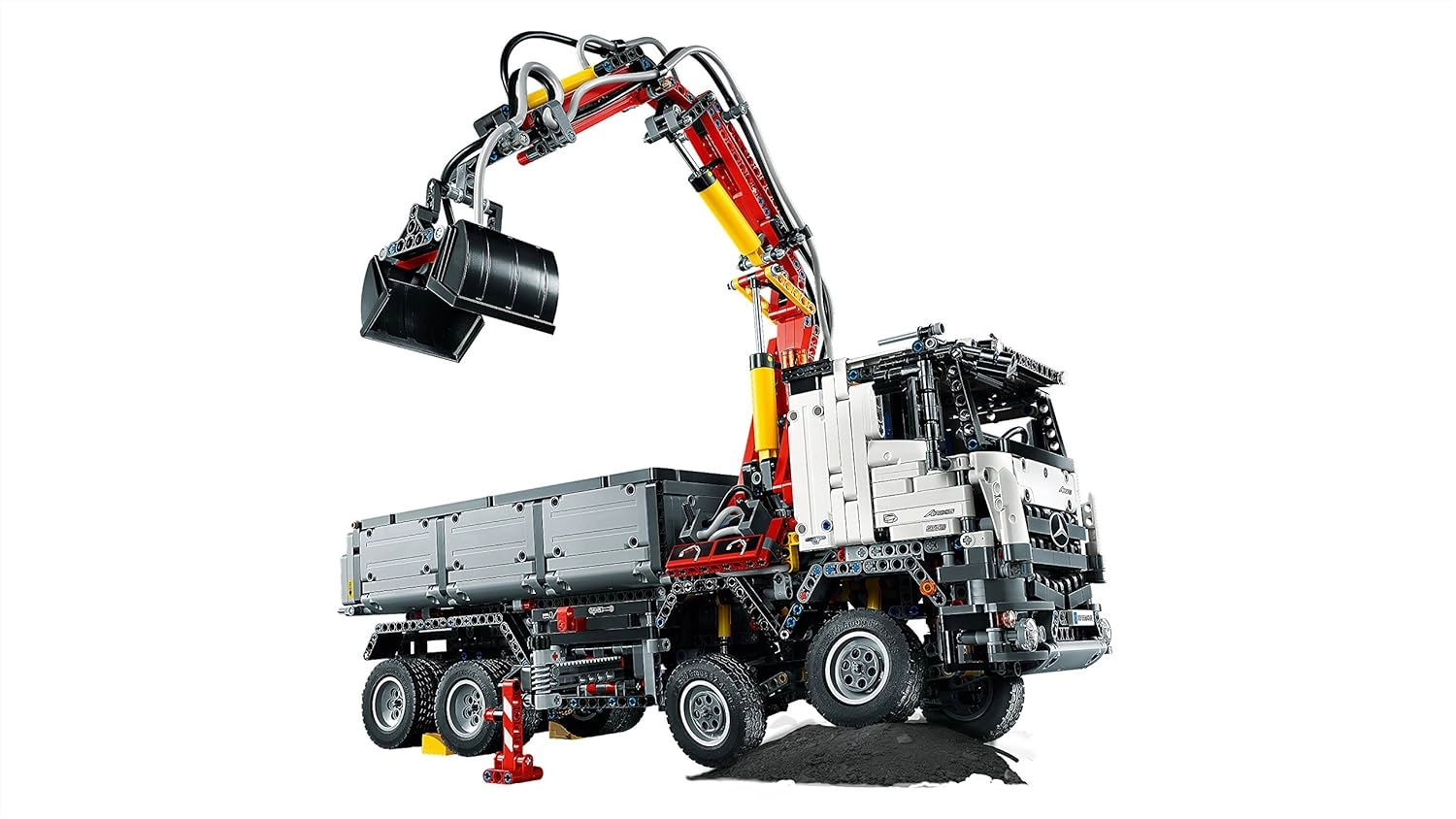 لگو کامیون و جرثقیل بنز اکتروس کنترلی 2793 قطعه مدل Mercedes-Benz Arocs Technic 4015
