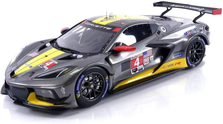 ماکت ماشین فلزی شورولت مدل کورت برند بوراگو Chevrolet corvette c8.r Burago 1/24