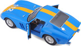 ماکت ماشین فلزی فراری 250 جی تی او برند بوراگو Ferrari 250 GTO Burago 1/24