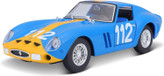 ماکت ماشین فلزی فراری 250 جی تی او برند بوراگو Ferrari 250 GTO Burago 1/24