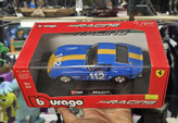 ماکت ماشین فلزی فراری 250 جی تی او برند بوراگو Ferrari 250 GTO Burago 1/24