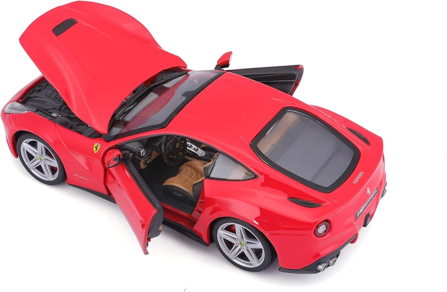ماکت ماشین فلزی فراری اف 12 برلینتا برند بوراگو Ferrari F12 Berlinetta Burago 1/24