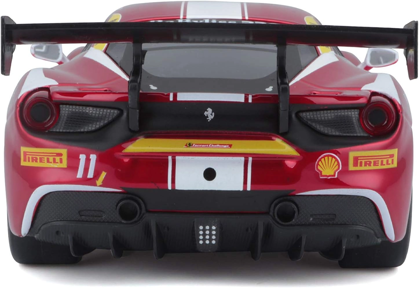 ماکت ماشین فلزی فراری 488 چلنج برند بوراگو Ferrari 488 Challenge Formula Racing Burago 1/24