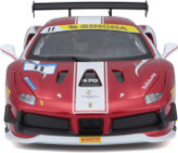 ماکت ماشین فلزی فراری 488 چلنج برند بوراگو Ferrari 488 Challenge Formula Racing Burago 1/24