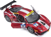 ماکت ماشین فلزی فراری 488 چلنج برند بوراگو Ferrari 488 Challenge Formula Racing Burago 1/24