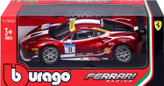 ماکت ماشین فلزی فراری 488 چلنج برند بوراگو Ferrari 488 Challenge Formula Racing Burago 1/24