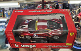 ماکت ماشین فلزی فراری 488 چلنج برند بوراگو Ferrari 488 Challenge Formula Racing Burago 1/24