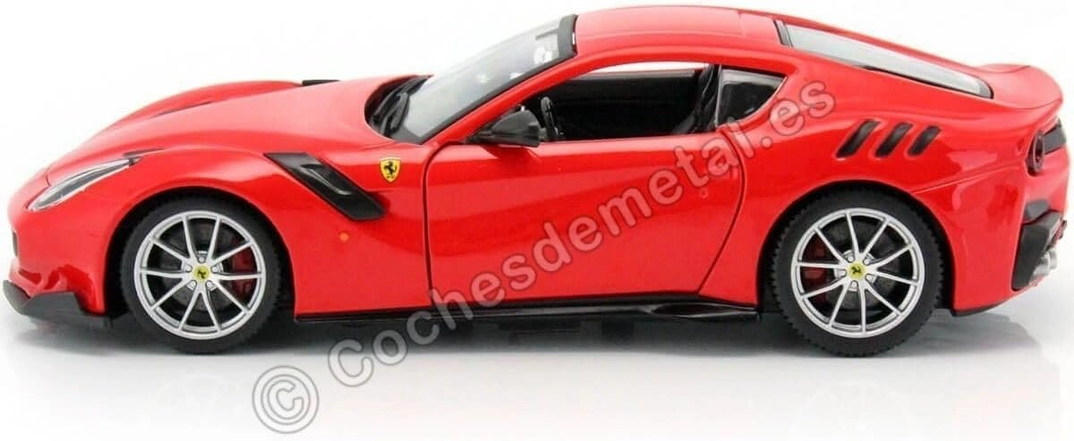 ماکت ماشین فلزی فراری اف 12 تی دی اف برند بوراگو Ferrari F12TDF Burago 1/24