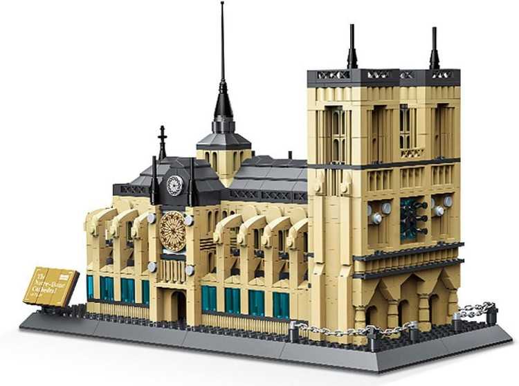 لگو ساختمان کلیسا نوتردام فرانسه 1947 قطعه مدل 806