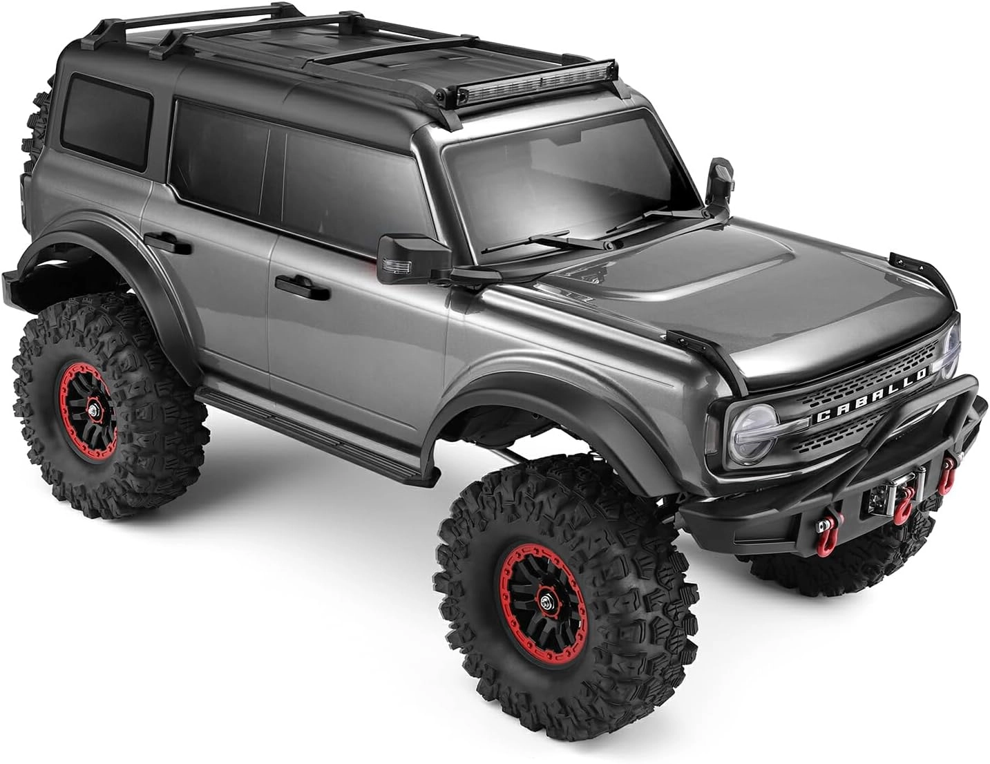 ماشین کنترلی آفرود فورد برانکو با قابلیت نصب وینچ مقیاس 1/10 مدل Wltoys 104020