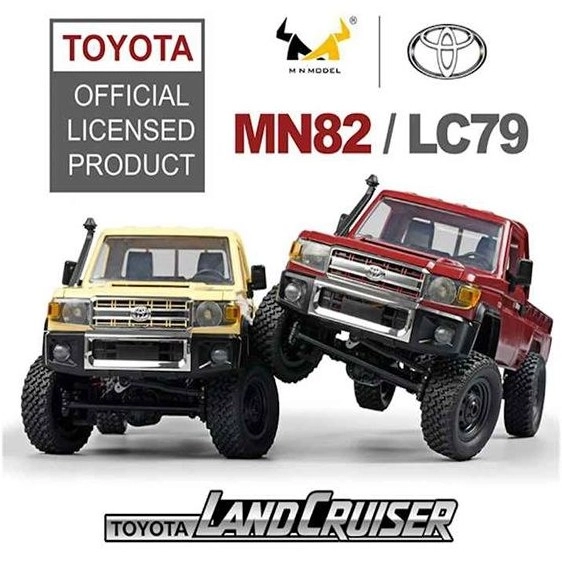 ماشین کنترلی صخره نورد تویوتا لندکروز وانت مدل MN MODELS MN82