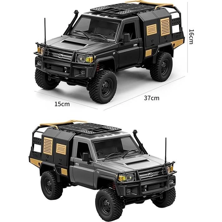 ماشین کنترلی صخره نورد تویوتا لندکروز پیکاپ مدل MN MODELS MN82s