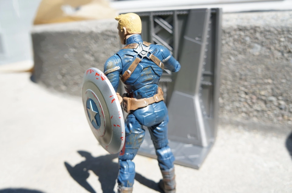 اکشن فیگور کاپیتان امریکا برند دایموند سلکت مدل captain america diamond select