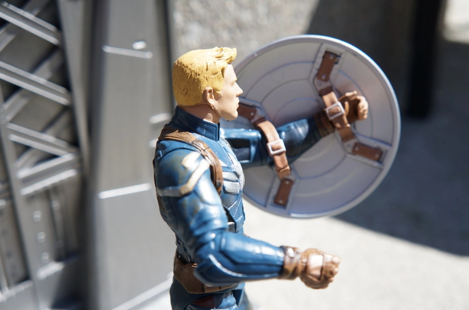اکشن فیگور کاپیتان امریکا برند دایموند سلکت مدل captain america diamond select