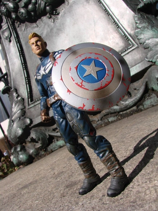 اکشن فیگور کاپیتان امریکا برند دایموند سلکت مدل captain america diamond select