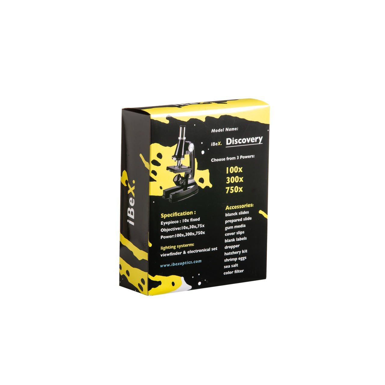 میکروسکوپ آموزشی ایبکس با بزرگنمایی 100 تا 750 مدل Discovery 44
