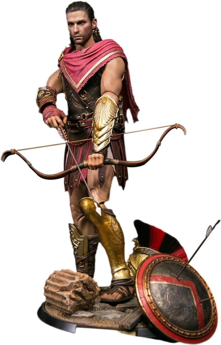 اکشن فیگور اساسین کرید الکسیوس بازی اودیسه برند دام توی مدل Assassin's Creed Odyssey Damtoys