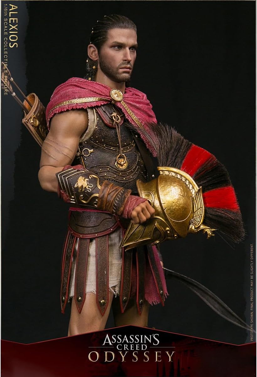 اکشن فیگور اساسین کرید الکسیوس بازی اودیسه برند دام توی مدل Assassin's Creed Odyssey Damtoys
