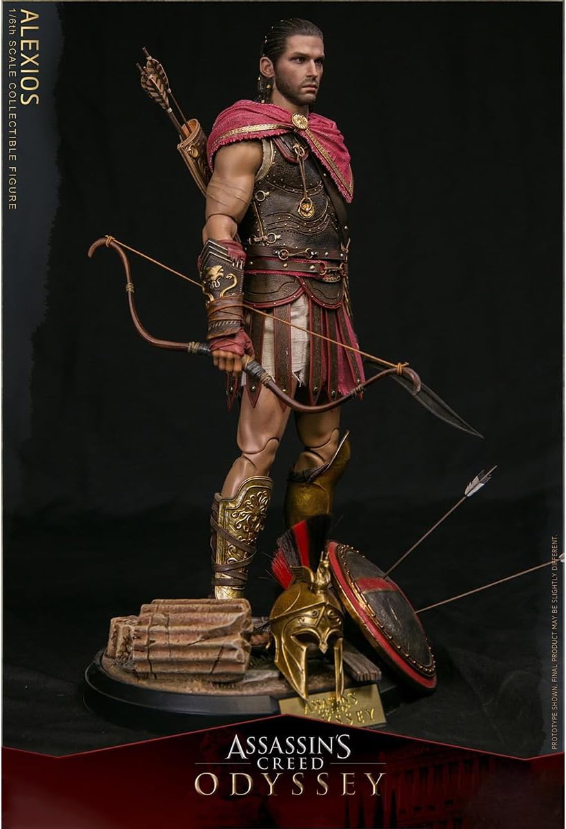 اکشن فیگور اساسین کرید الکسیوس بازی اودیسه برند دام توی مدل Assassin's Creed Odyssey Damtoys