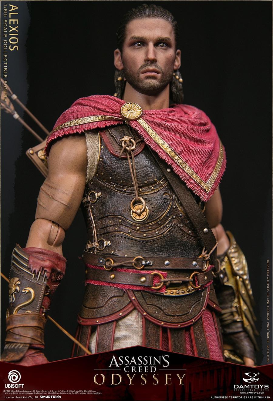 اکشن فیگور اساسین کرید الکسیوس بازی اودیسه برند دام توی مدل Assassin's Creed Odyssey Damtoys