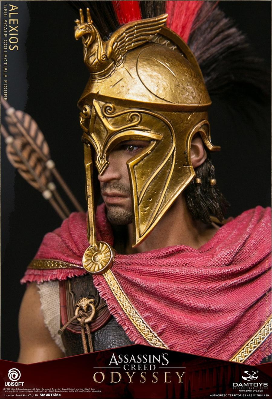 اکشن فیگور اساسین کرید الکسیوس بازی اودیسه برند دام توی مدل Assassin's Creed Odyssey Damtoys