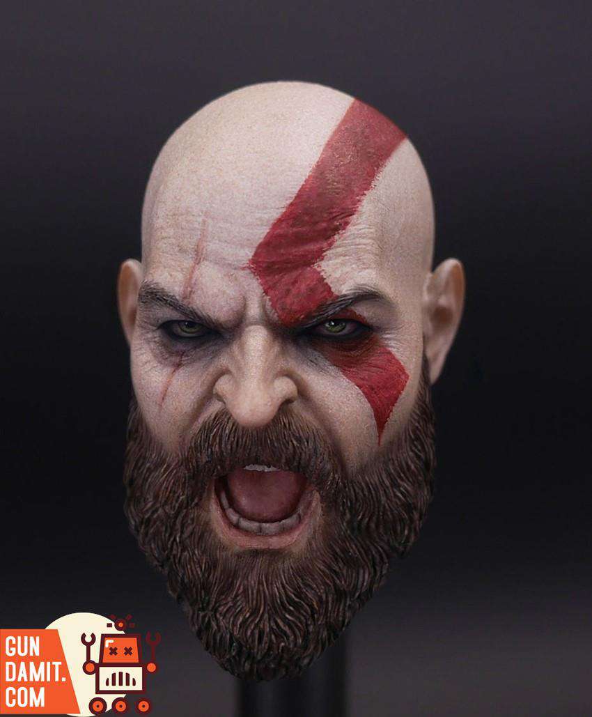 اکشن فیگور کریتوس خدای جنگ برند شارک توی ghost of sparta Shark Toys 1/6