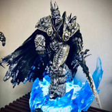 فیگور لیچ کینگ از وارکرافت 40 سانت چراغدار مدل Lich King warcraft