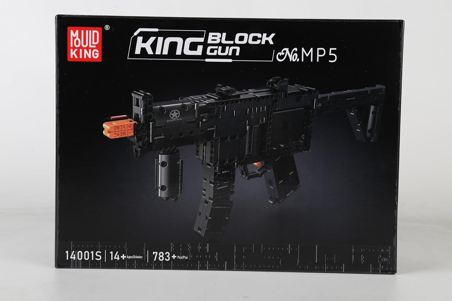 لگو تفنگ مسلسل ام پی 5 مولدکینگ 783 قطعه مدل Mouldking 14001 MP5