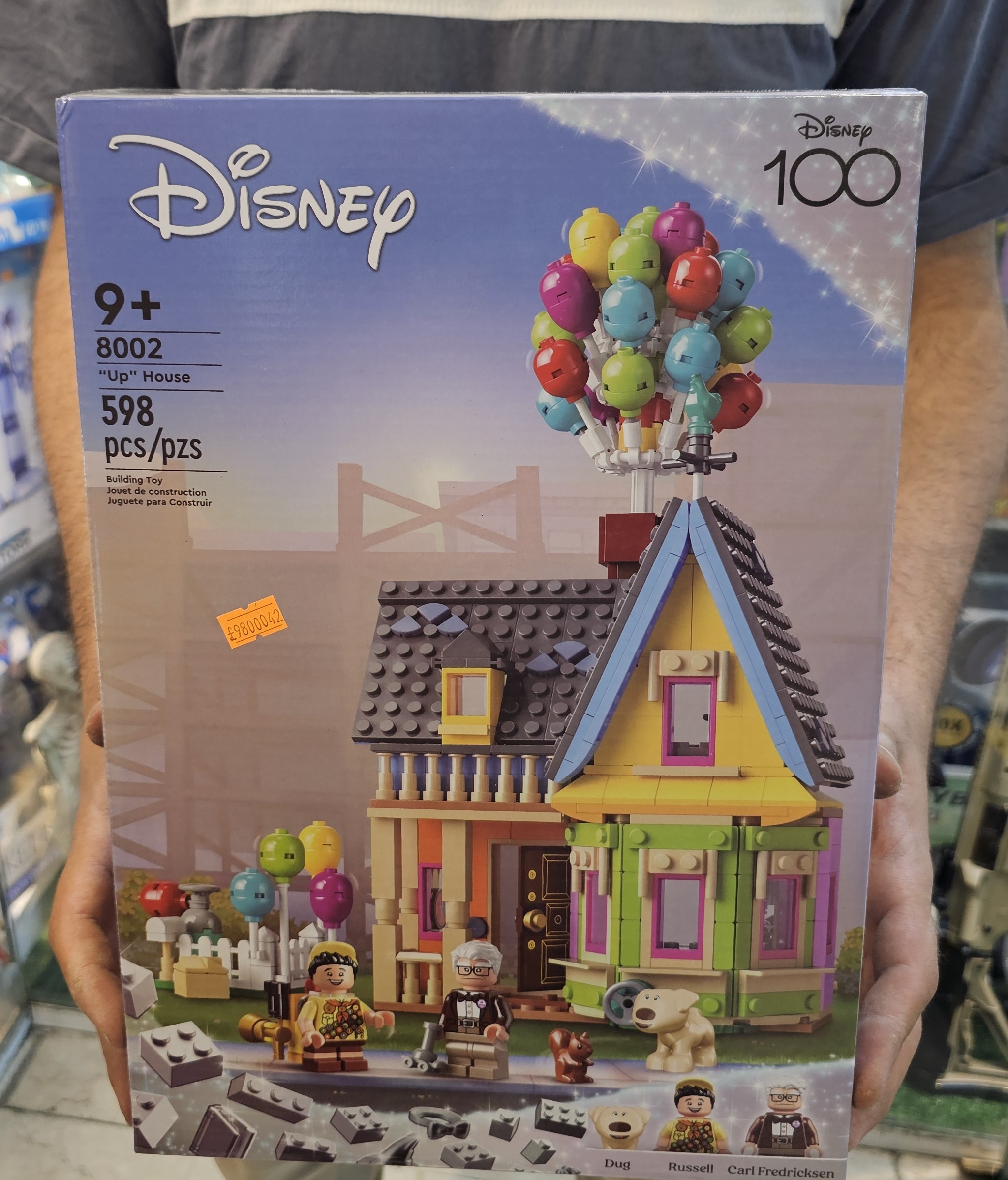 لگو دیزنی انیمیشن آپ بالا 598 قطعه مدل Disney Up 8002