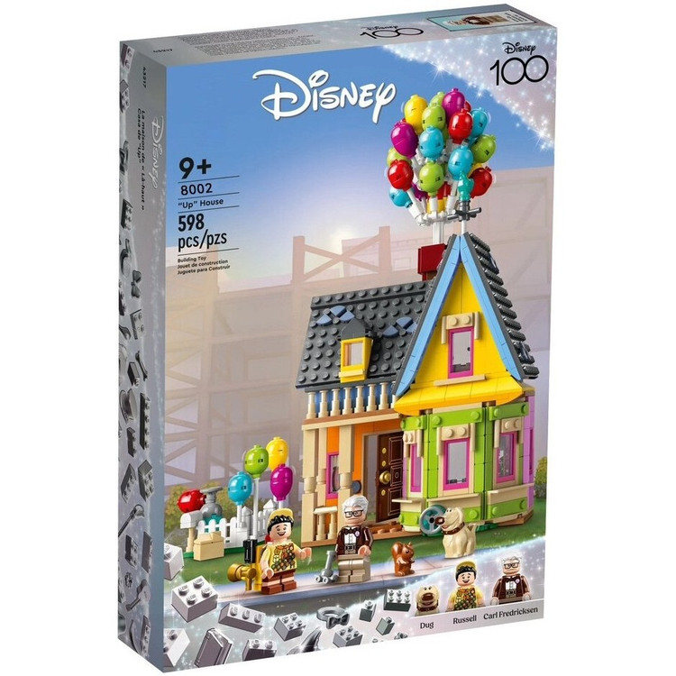 لگو دیزنی انیمیشن آپ بالا 598 قطعه مدل Disney Up 8002