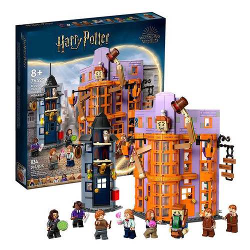 لگو فروشگاه ویزلی هری پاتر 834 قطعه مدل 10910