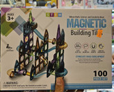 اسباب بازی کاشی های مغناطیسی 100 تکه مدل 002