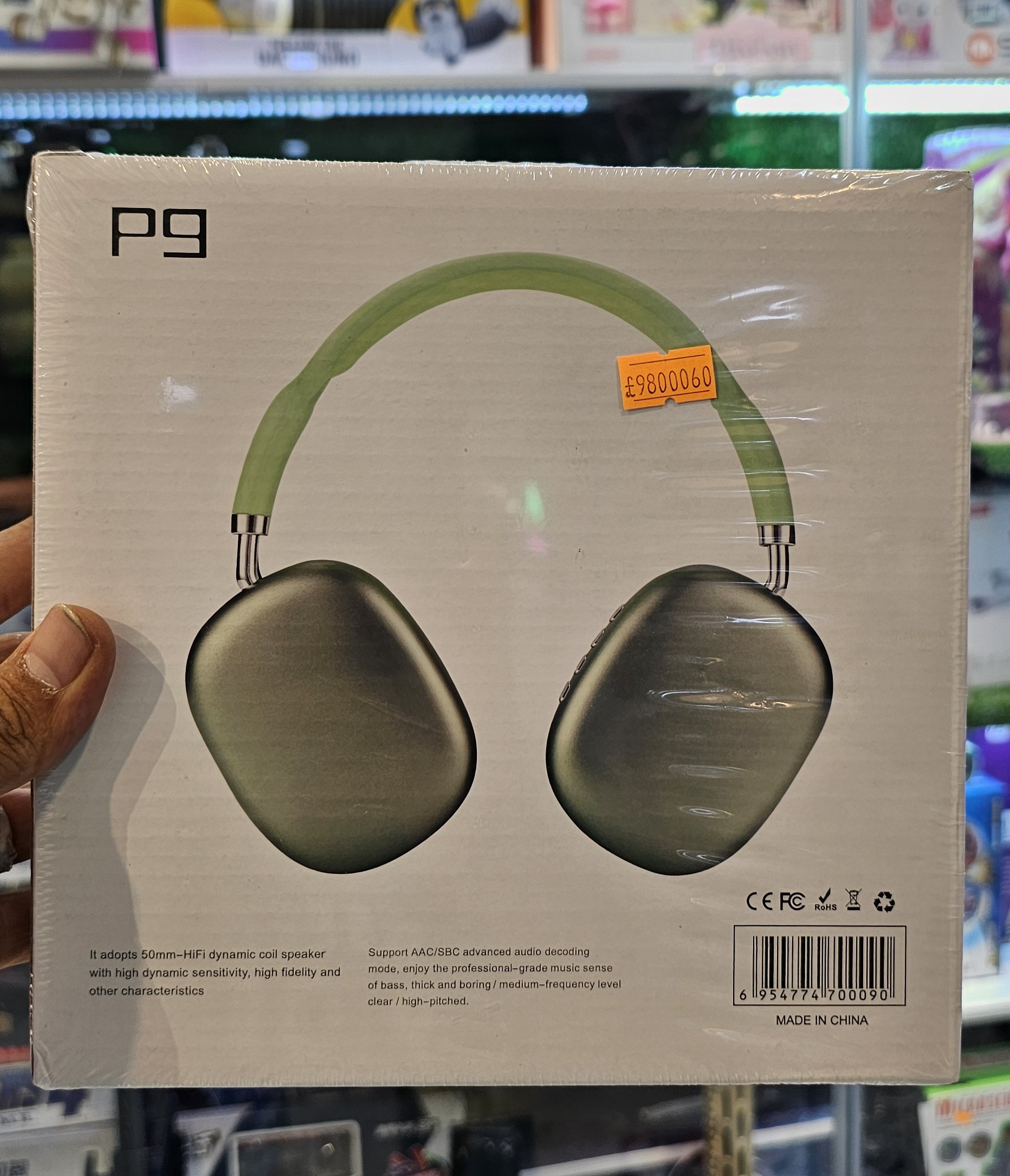 هدست و هدفون بلوتوثی مدل P9