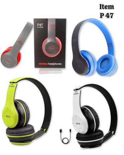هدست و هدفون بلوتوثی مدل Wireless P47